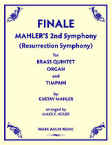FINALE from Mahler's 2nd Symphony P.O.D cover